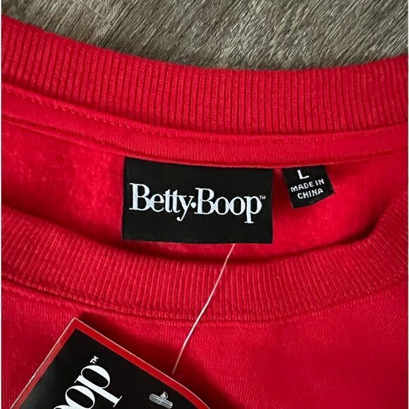 Betty Boop Christmas Sweatshirt- Size Large - Picture 7 of 7